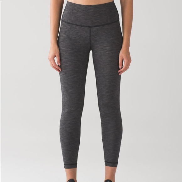 heathered black lululemon